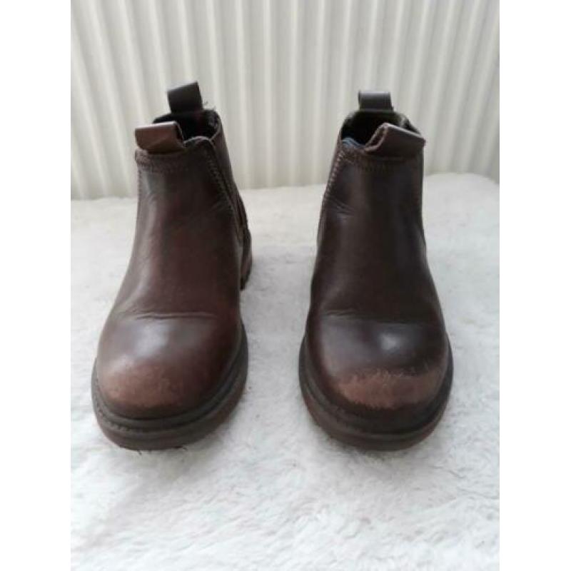 Bruin jongens leren laarsjes van Zara footware maat 27