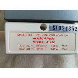 Reis stoomstrijkijzer Morphy Richards
