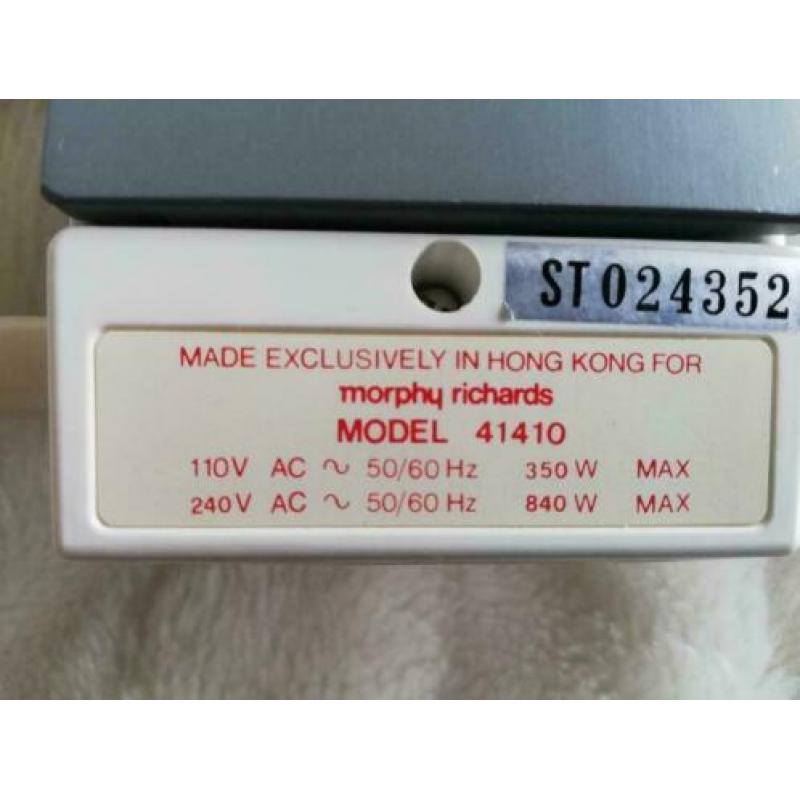 Reis stoomstrijkijzer Morphy Richards