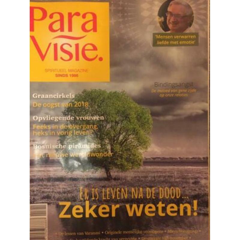 12 paravisies, 9 van 2019 en 3 van 2018