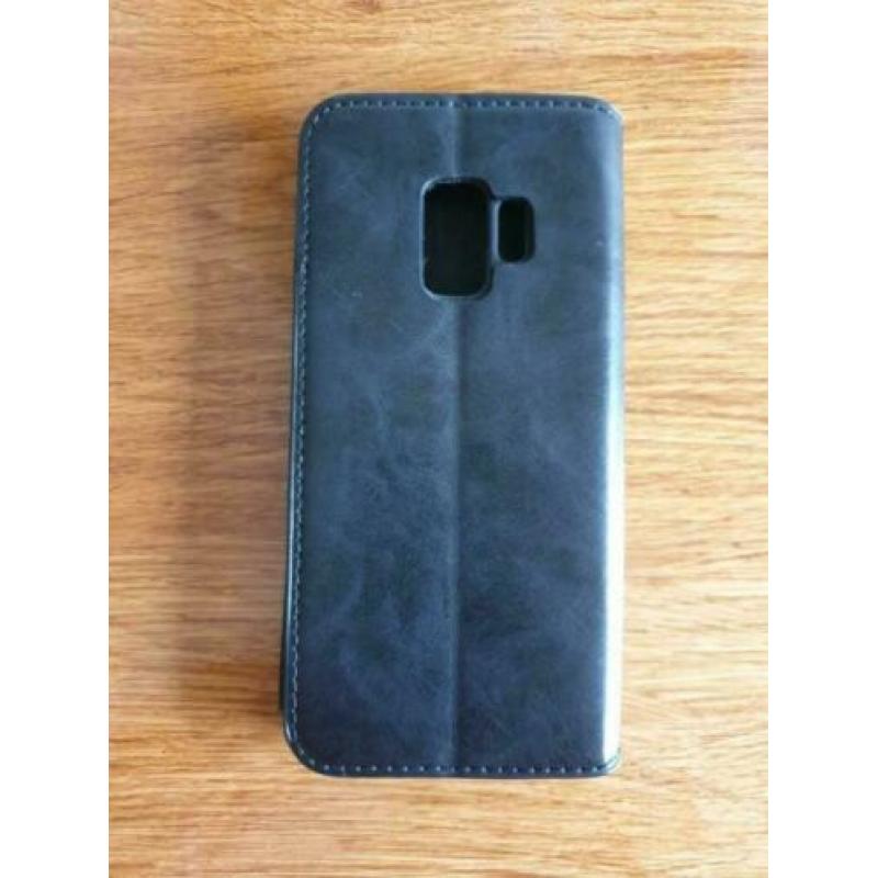 Z.G.A.N. Samsung S9 bookcase, hoesje zwart magneet sluiting