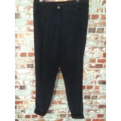 Expresso blauwe baggy broek maat 38