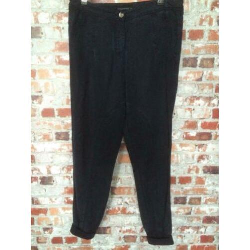 Expresso blauwe baggy broek maat 38