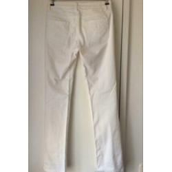 yaya jeans broek wit 36 S als nieuw (beige kaki)
