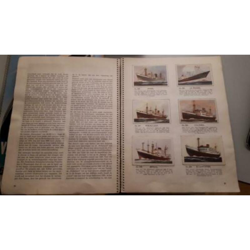 maritieme plakboeken schepen