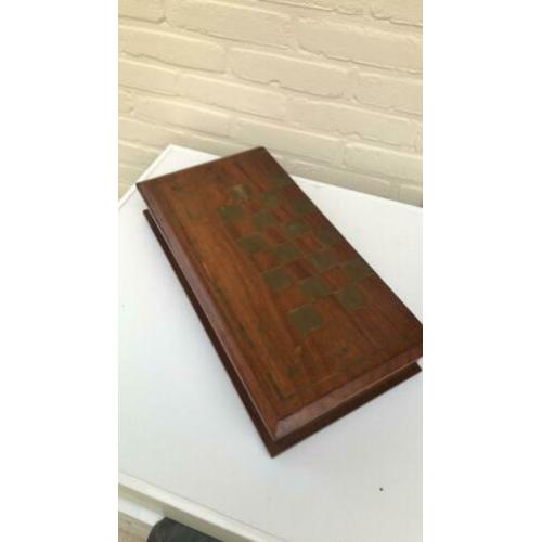 Houten schaakbord