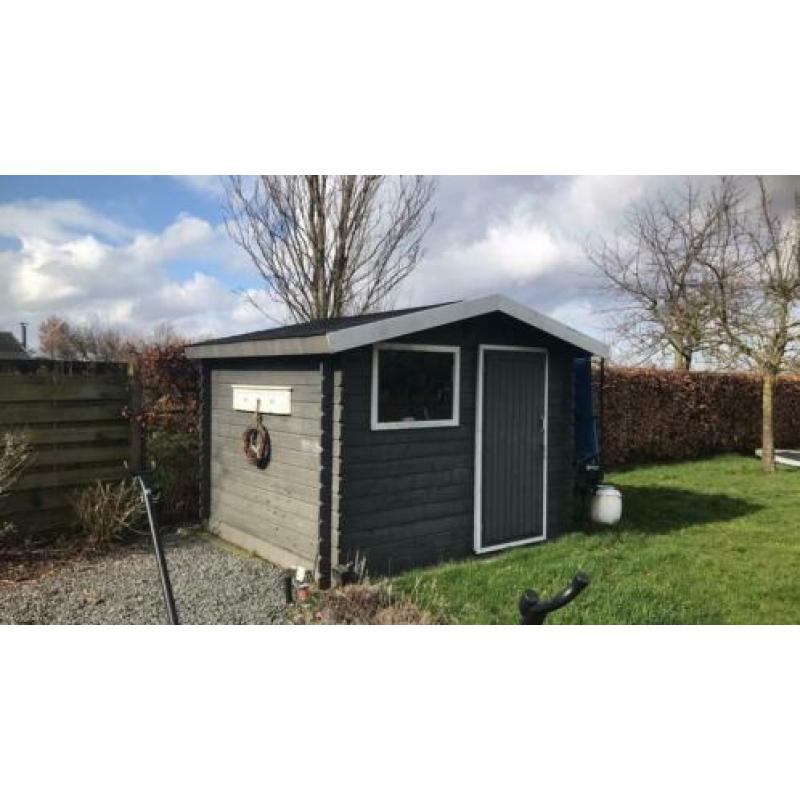 Blokhut en tuinhuis te koop