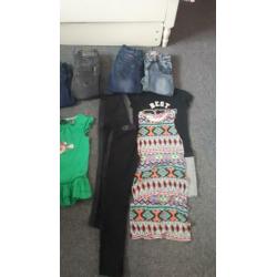 Meisjes kleding pakket maat 134