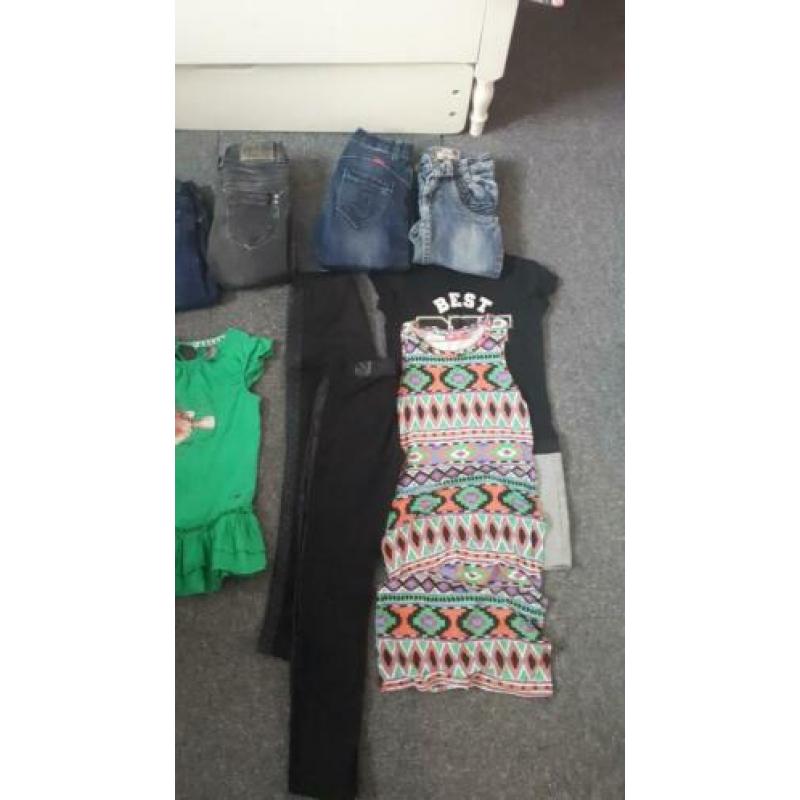 Meisjes kleding pakket maat 134