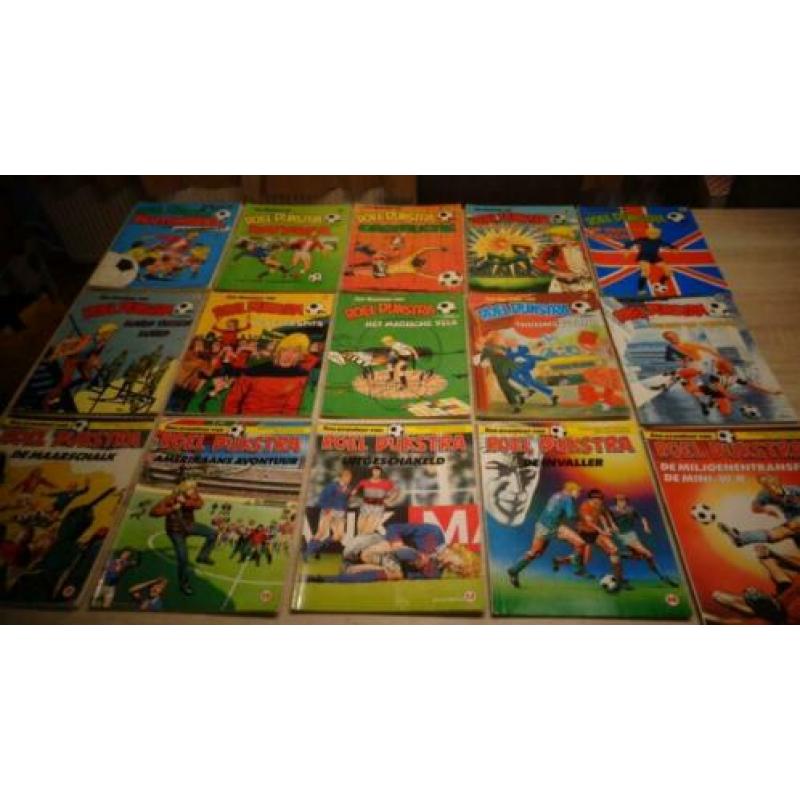 Roel Dijkstra stripboeken 21 stuks (zeer) goede tm zgan staa