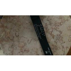 Isabel Marant H&M riem zilver zwart leer