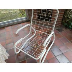 Tuinstoelenset (metaal)