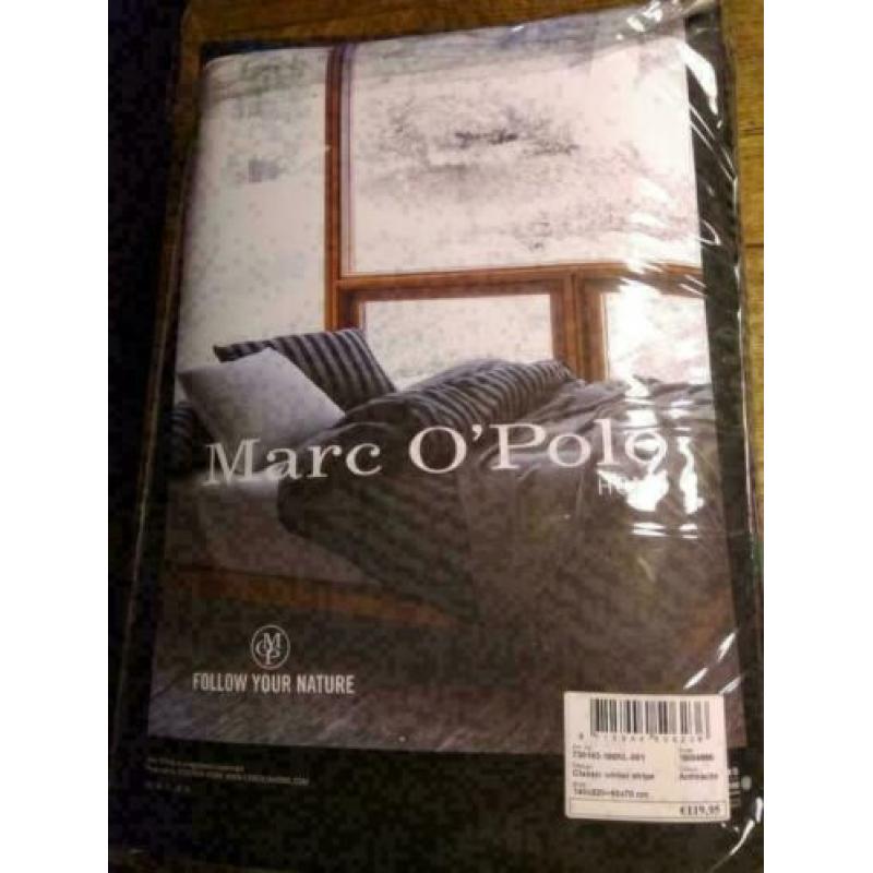 Marc O'Polo dekbedovertrekset 140x220cm Classic Winter Strip