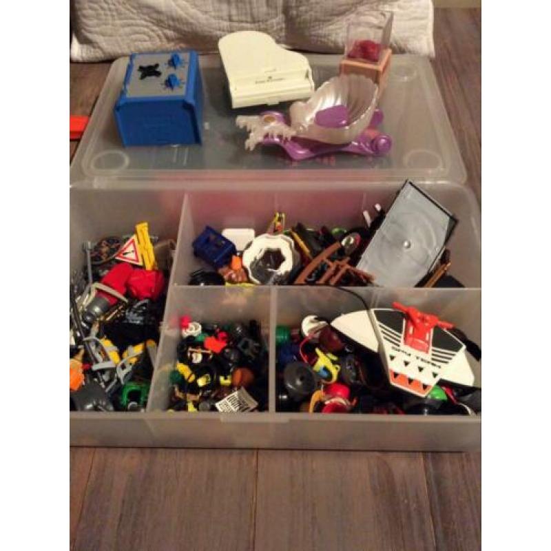 Playmobil losse onderdelen grote Ikea bak vol