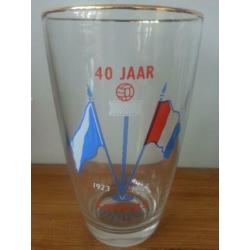 Zeist herinneringsglas Tovers korfbal 40 jaar