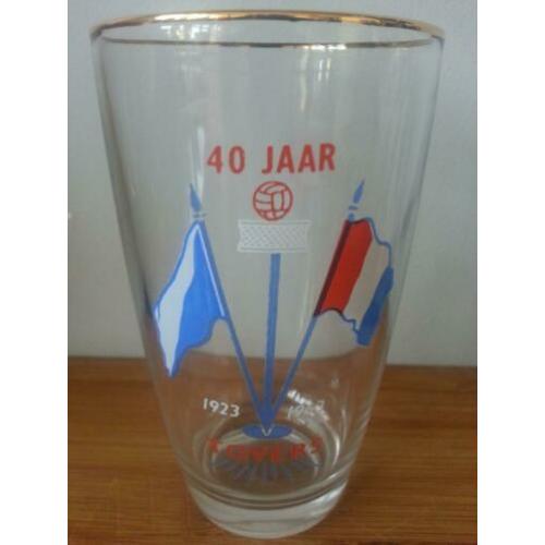 Zeist herinneringsglas Tovers korfbal 40 jaar