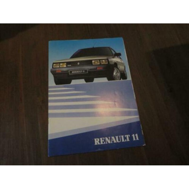 Renault folders 11 - 21 - Megane - Clio - 25 - Espace + 19