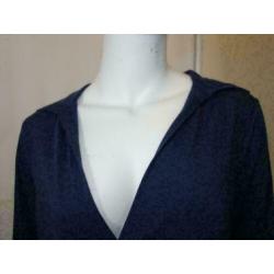 KORTING 1753 nachtblauw vest BONPRIX COLLECTION; Mt=36/38'