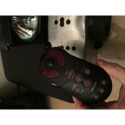 Philips proscreen beamer met extra lampen afstandsbediening