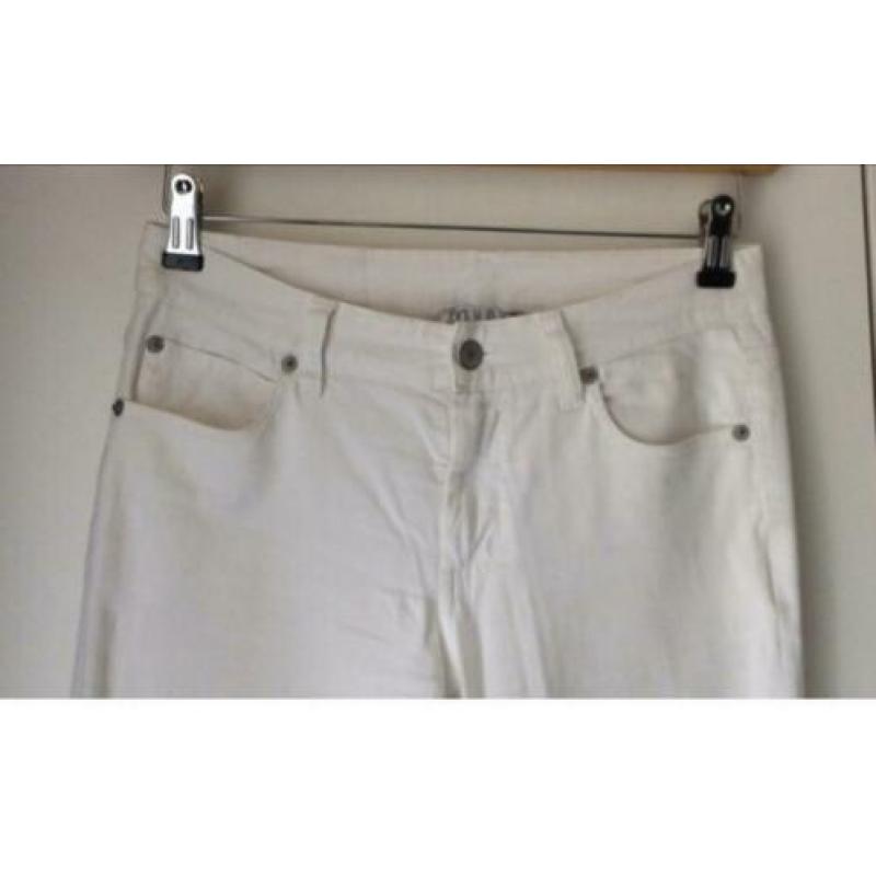 yaya jeans broek wit 36 S als nieuw (beige kaki)