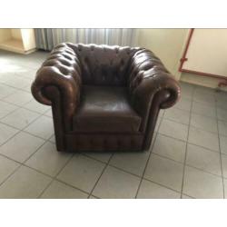 Schaapsleren chesterfield