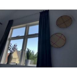 Sanela gordijnen ikea antraciet grijs