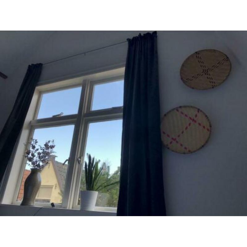 Sanela gordijnen ikea antraciet grijs