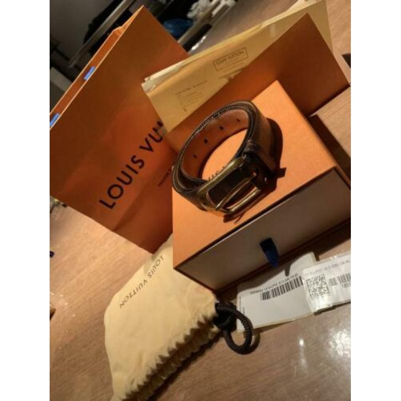 Louis vuitton riem ce.ellipse 3 d.ebe.or. 85Cm
