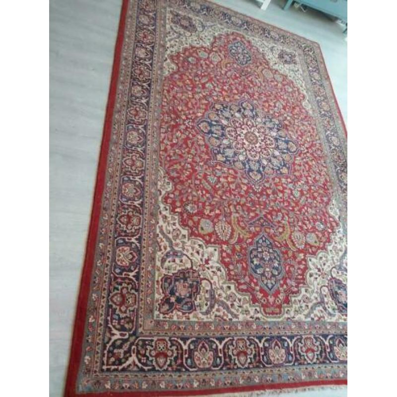 Vintage handgeknoopt vloerkleed xl