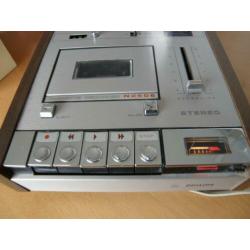 Philips Cassette Recorder N2506 met sterio microfoons