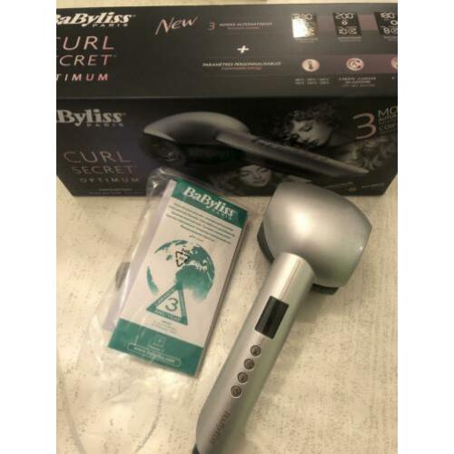 Babyliss curl secret optimum met 3 automatisch instellingen.