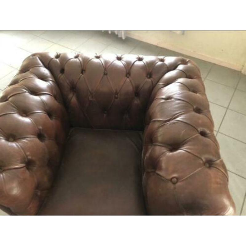 Schaapsleren chesterfield