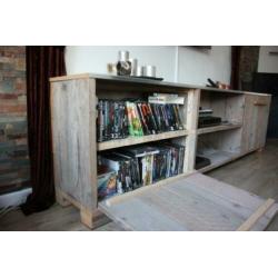 TV-meubel steigerhout
