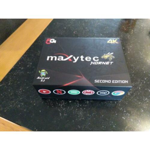 Maxytec Hornet 4K IPTV ontvanger met Android