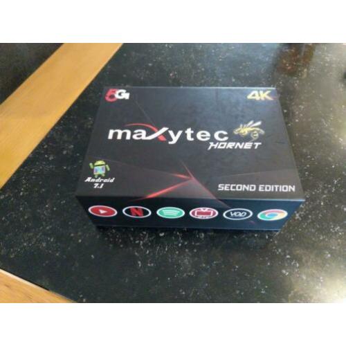 Maxytec Hornet 4K IPTV ontvanger met Android