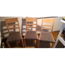 4 stoelen