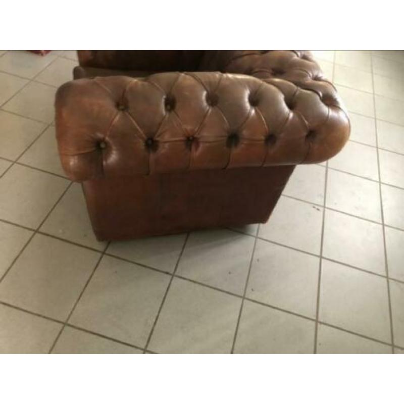 Schaapsleren chesterfield