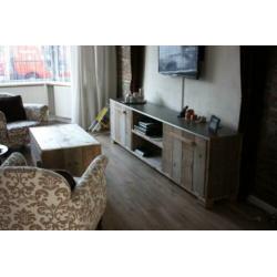 TV-meubel steigerhout