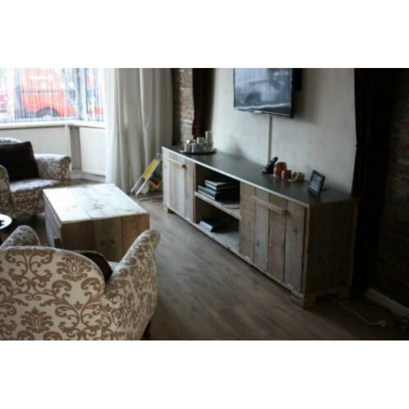 TV-meubel steigerhout