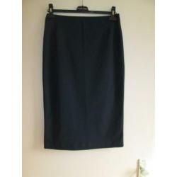 Trendy donkerblauw kokerrokje PURDEY maat 36