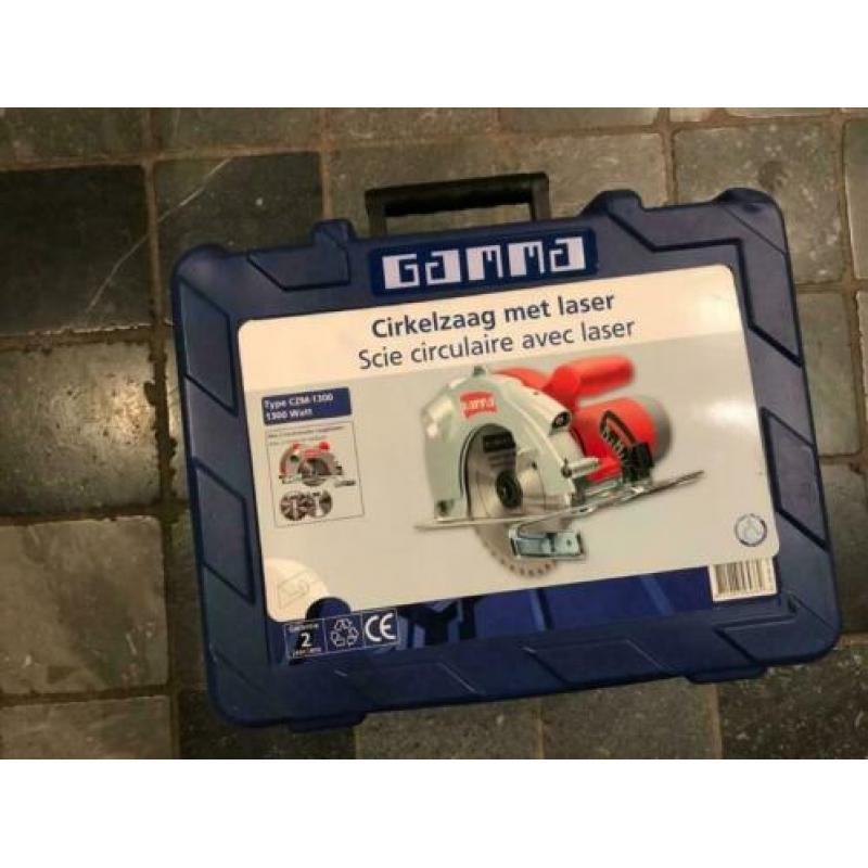 Cirkelzaag van Gamma merk