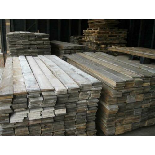 Recycling hout - Eco hout - balken + planken, grote voorraad
