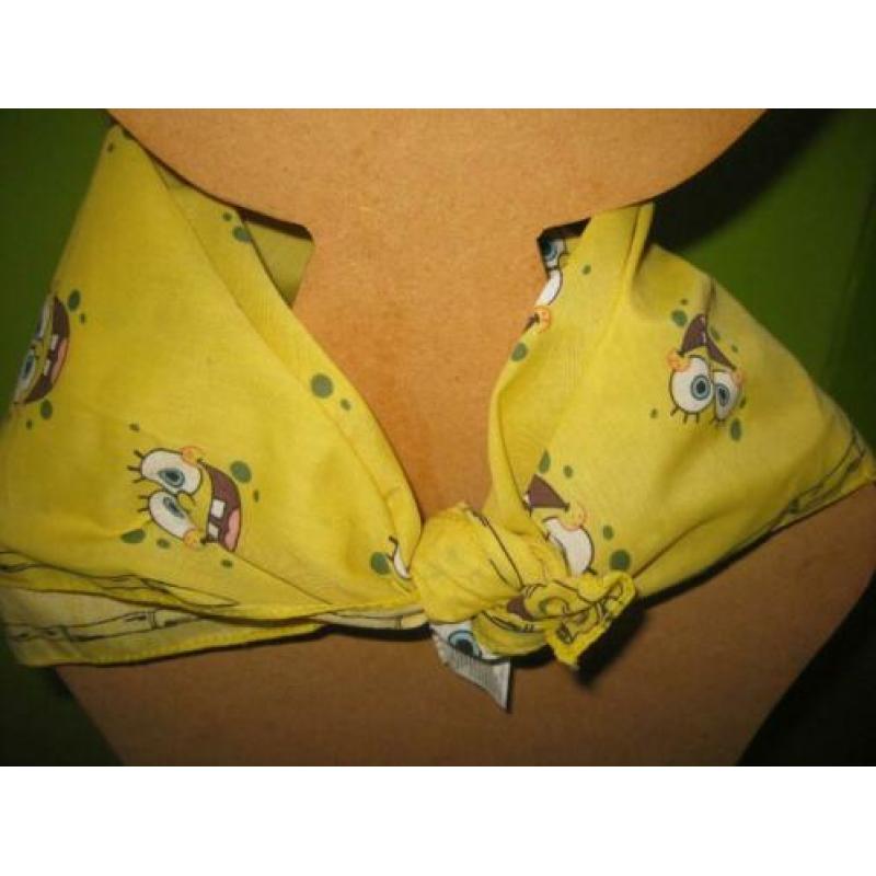 Spongebob t-shirts, poppetjes, petje, rugzak, sjaal, sticker