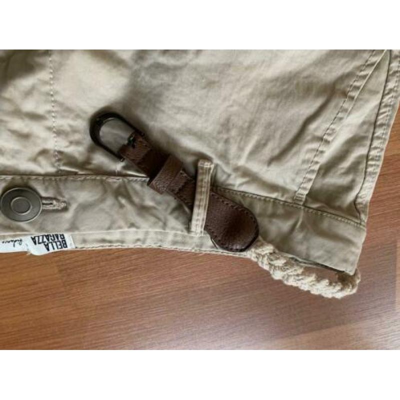 The sting short helemaal nieuw maat 36 riem zomer creme