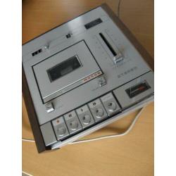 Philips Cassette Recorder N2506 met sterio microfoons
