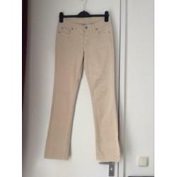 yaya jeans broek wit 36 S als nieuw (beige kaki)