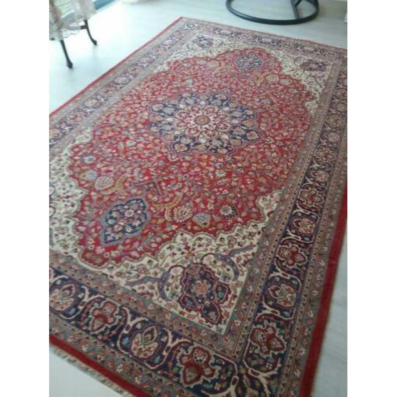 Vintage handgeknoopt vloerkleed xl