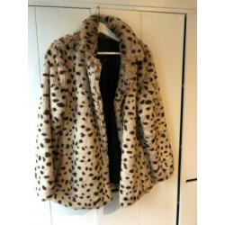 Goosecraft faux fur leopard M
