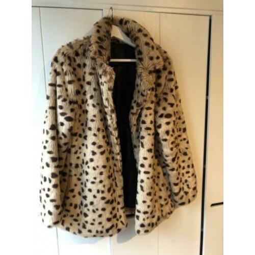 Goosecraft faux fur leopard M
