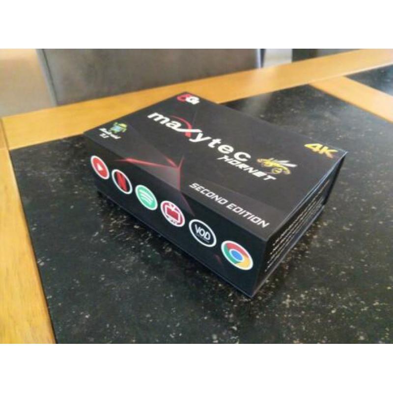 Maxytec Hornet 4K IPTV ontvanger met Android